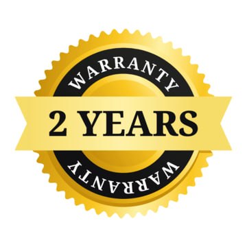 2 Year Warranty