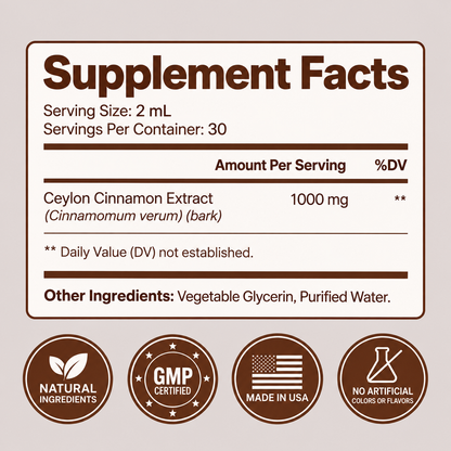 ClearDays Organic Ceylon Cinnamon Drops
